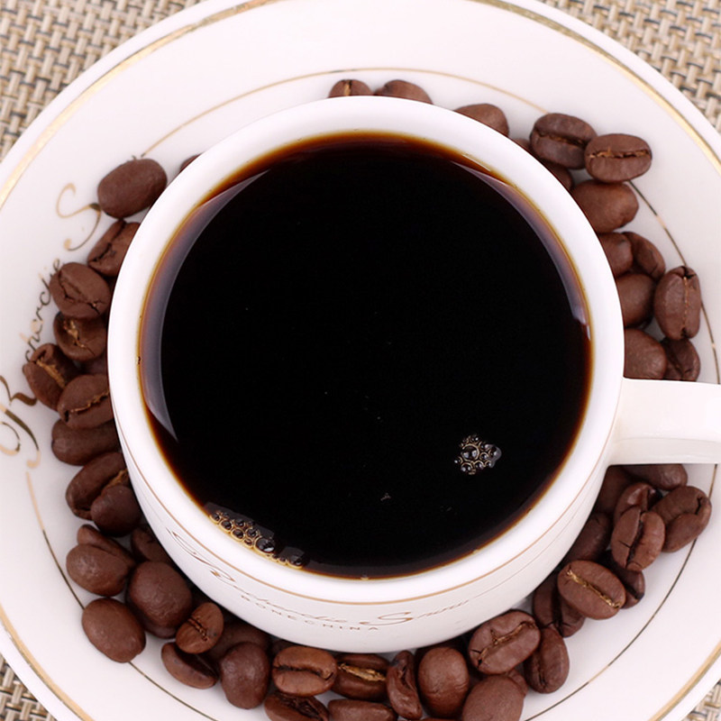 纯黑咖啡粉无蔗糖速溶袋装散装苦咖啡粉商用,淘宝优惠券,粉丝福利购,淘宝优惠卷