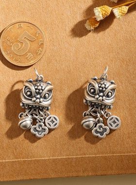 醒狮项链吊坠挂手工diy配