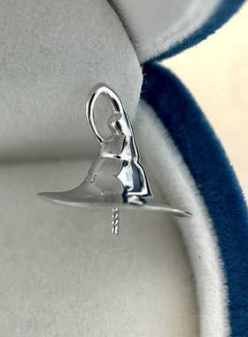 S925纯银DIY新款珍珠配件