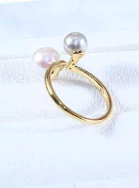 珍珠配件简约S925纯银新款精致