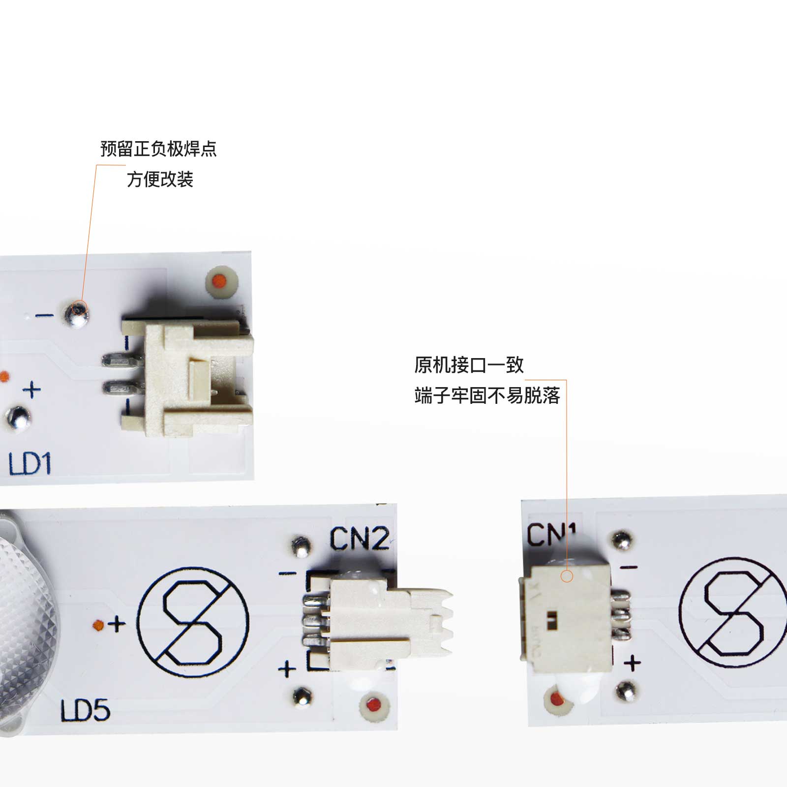 适用TCL L58E5800A D58A620U灯条ECH0M58LB04/3_LED3030_V0.7灯条-图0