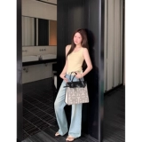 Демисезонные джинсы для беременных, летние леггинсы с поддержкой живота, тонкие штаны, свободный крой