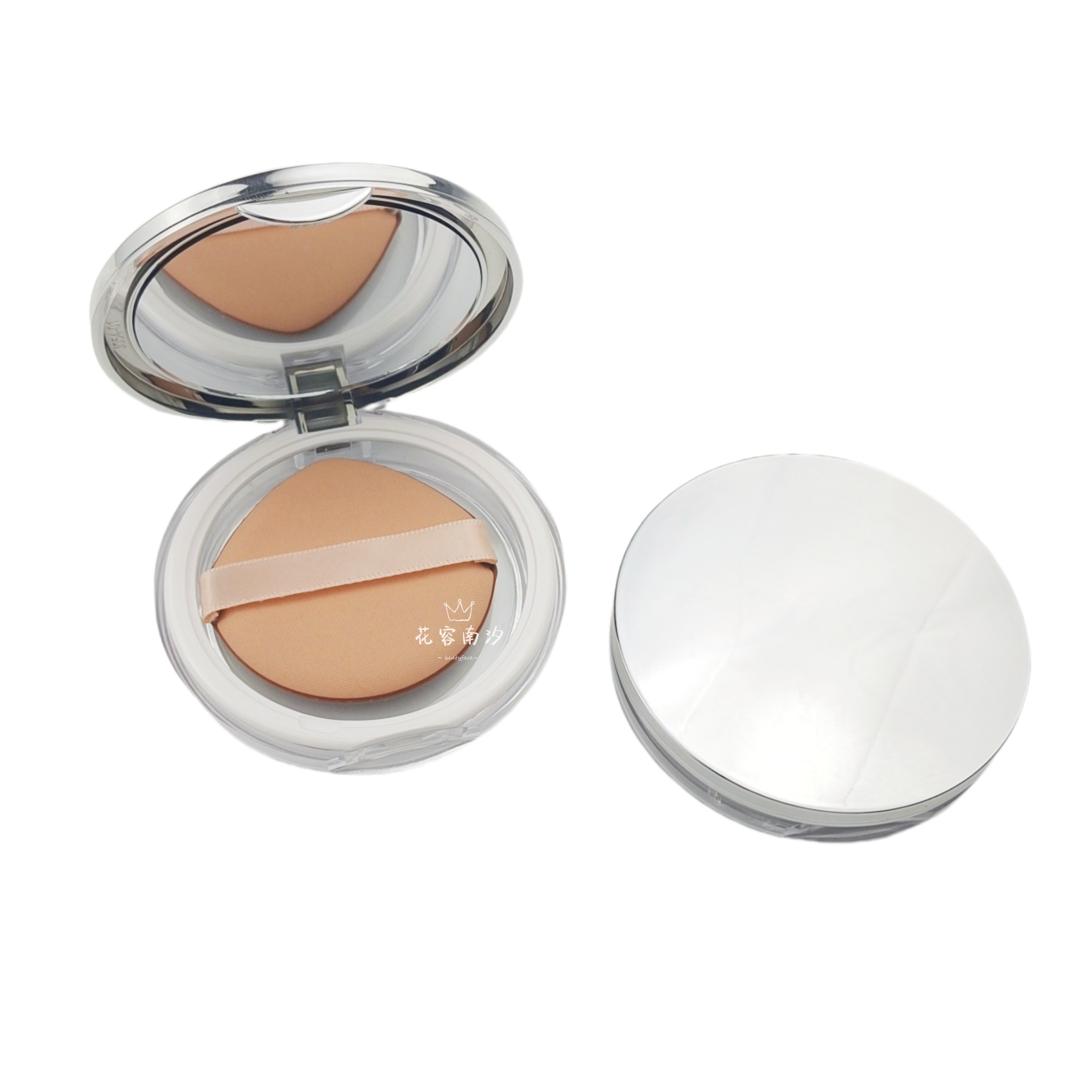 气垫薄款bb粉扑带收纳盒带镜子便携粉底扑粉底液气垫替换扑翻盖盒,淘宝优惠券,粉丝福利购,淘宝优惠卷