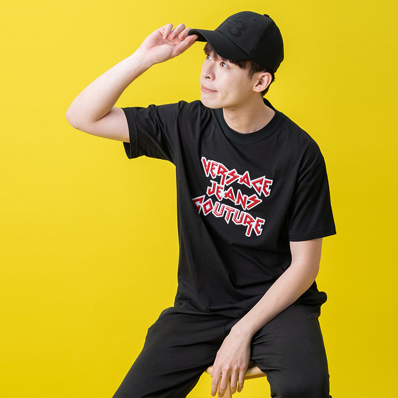 versace /范思哲休闲印胶浆xy t恤 para海外T恤