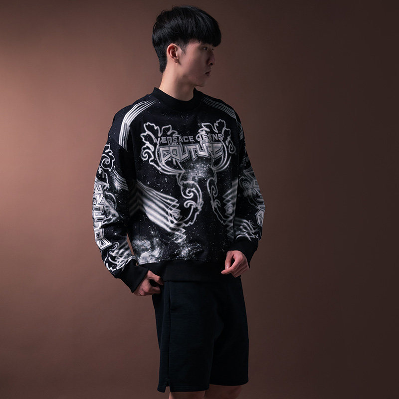 versace /范思哲经典图案印花卫衣 para海外卫衣