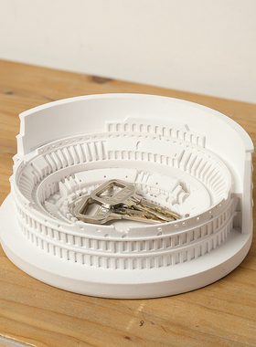 欧式斗兽场模型比萨斜塔摆件