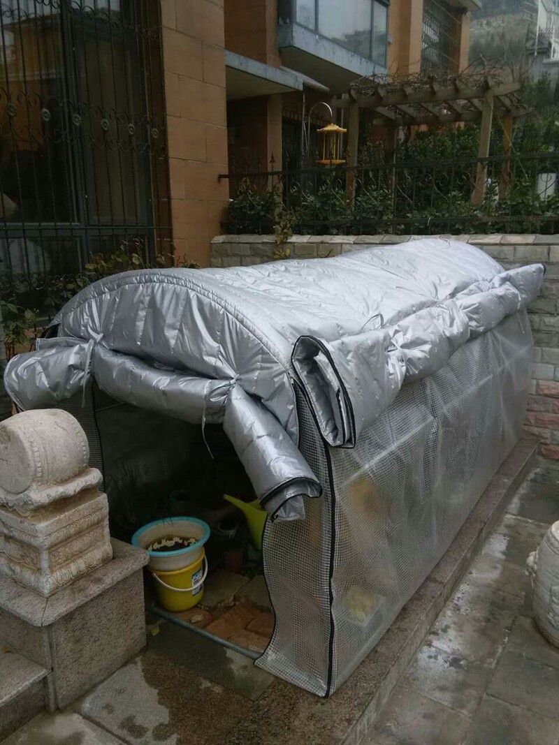 冬季温室花房防水保温被家用多肉大棚家庭蔬菜种植阳台暖房保温棚 田园艺友 淘优券