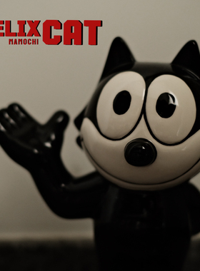 复古菲力猫公仔存钱罐美式