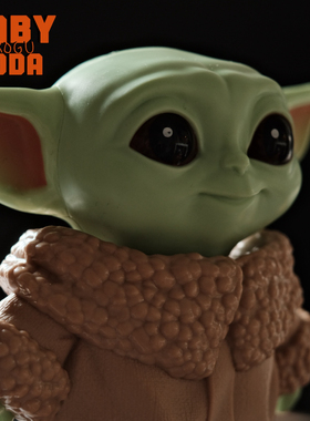 尤达宝宝公仔发声玩具摆件手办