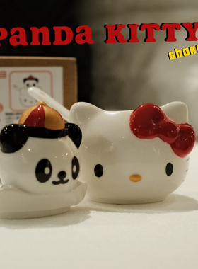 怀旧陶瓷kt调味装饰品