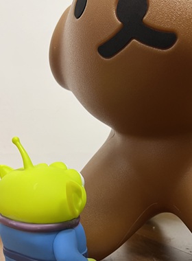 三眼仔可爱玩具装饰摆件公仔