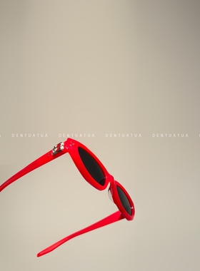 DENTUATUA 时空折叠的视觉机器！25ss 复古防紫外线猫眼太阳眼镜