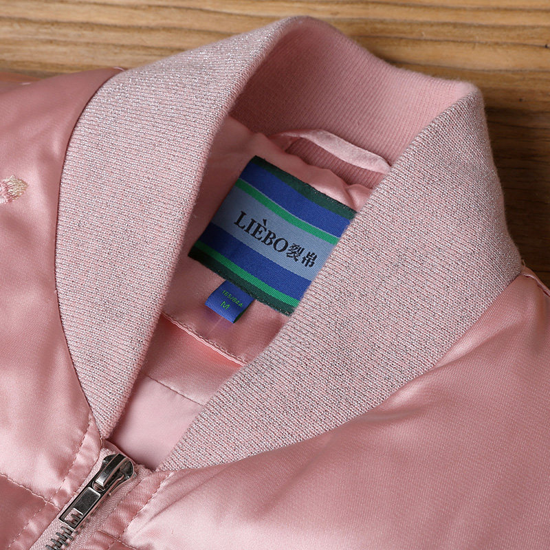 裂帛2020秋装新款立领螺纹短羽绒服 裂帛立天羽绒服