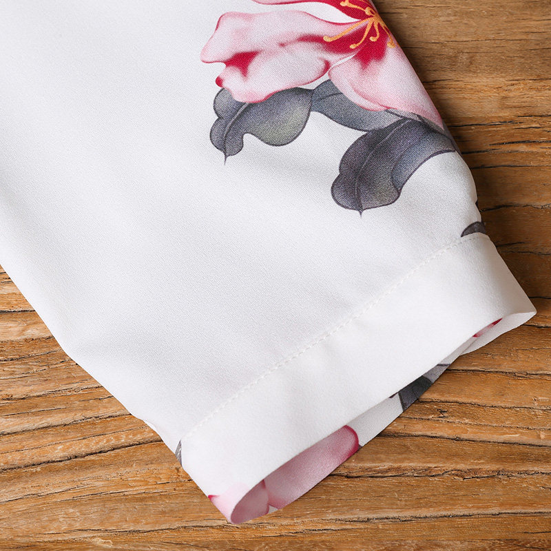 裂帛印花雪纺2020春夏新款复古衬衫 裂帛立天衬衫