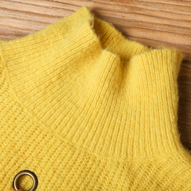 裂帛套头2020秋冬新款流苏慵懒毛衣 裂帛立天毛衣