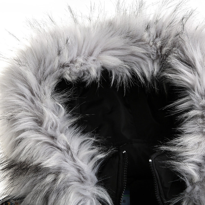 裂帛长款2020冬季新款大毛领羽绒服 裂帛立天羽绒服