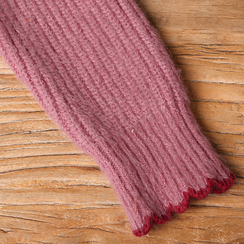 裂帛2020新款秋季圆领提花百搭毛衣 裂帛立天毛衣