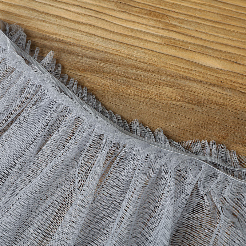 裂帛2019春夏新款可拆卸网纱连衣裙 裂帛立天连衣裙