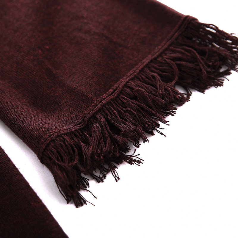 裂帛针织连衣裙2020春装女流苏裙子 裂帛立天连衣裙