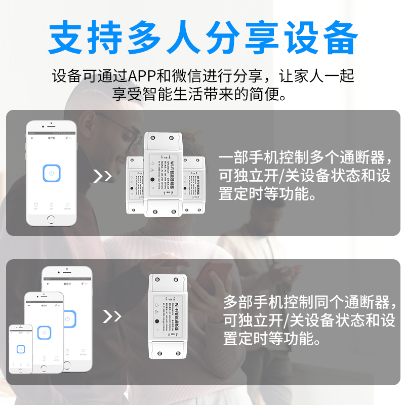 sonoff手机app远程遥控控制电灯 易微联wifi智能开关无线定时模块 - 图1