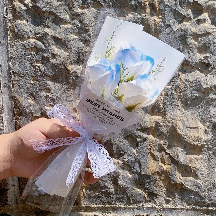 玫瑰花束七夕礼物送女友闺蜜表白永生花成品情人节老师生日礼物