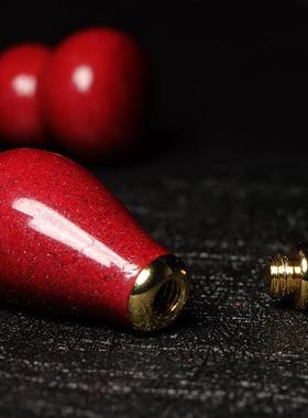 朱砂葫芦嘎乌盒可打开紫金砂挂件楞严咒男女空心吊坠随身项链