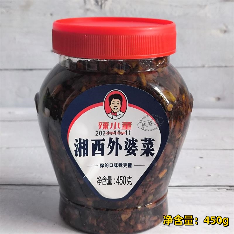 辣小董湘西外婆菜湖南特产农家自制即食香辣下饭菜酱腌菜咸菜