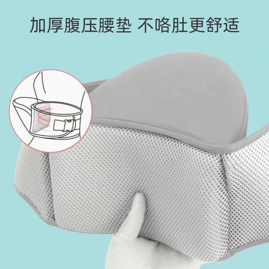 婴儿腰凳四季单凳宝宝抱式多功能抱娃神器两用轻便外出背带单坐凳 - 图1