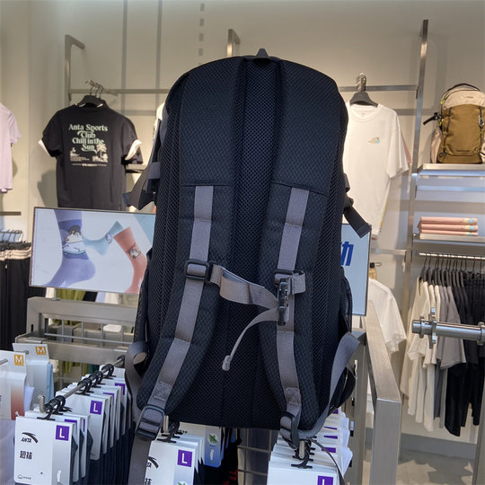 安踏运动双肩包男女2025新款户外徒步露营防泼水背包192546163