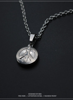 和平项链潮牌流行嘻哈网红同款gd