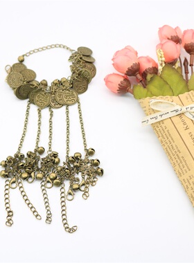 手链铃铛宫铃手镯手链女紫霞仙子