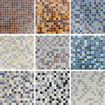 Spot Glass Gold Wire Gold Wire Magic Color Cloud Landscape Swimming Pool Makeup Room Mosaic Background Wall
