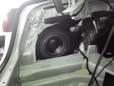 奥迪A6L车22款A6专用低音炮 音响  箱体 10寸喇叭藏隐式 - 图1