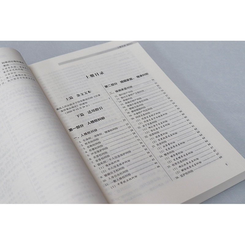 正版 2023新 新民事案件案由规定适用指引 上下册 法院 民事案件案由相关规范指导案例 民法典司法解释司法裁判民事立案实务工具书 - 图1