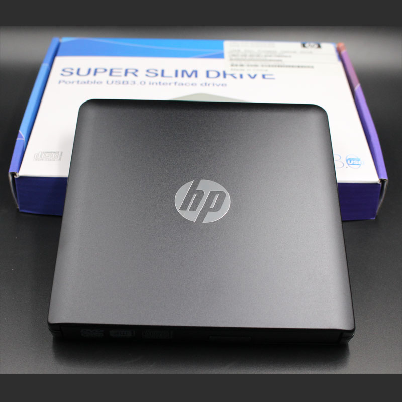 HP惠普铝合金USB3.0外置光驱移动外接DVD/CD刻录机台式笔记本通用 - 图0