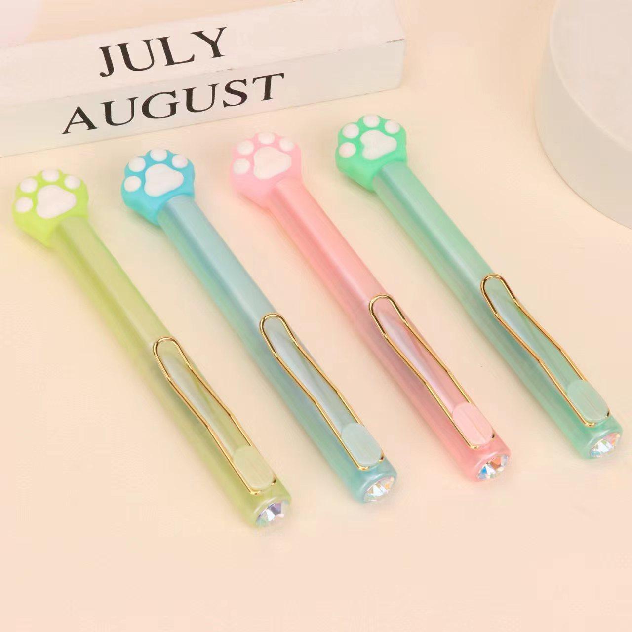 猫爪热可擦钢笔小学生书法练字摩易擦钢笔考试用可替换墨囊3.4mm,淘宝优惠券,粉丝福利购,淘宝优惠卷