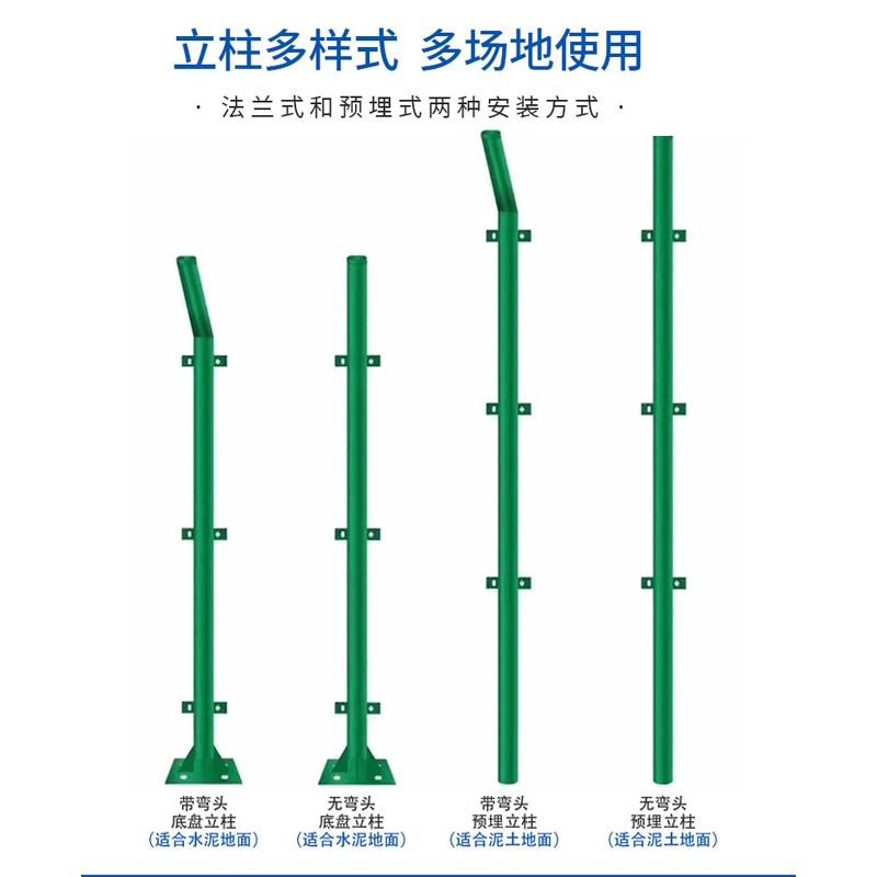 双边丝护栏网高速公路围栏网鱼塘果园框架隔离网浸塑光伏隔离栅拦