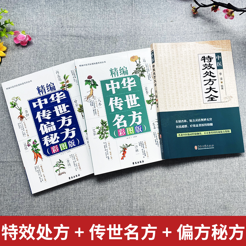 3册正版中医特效处方大全书李淳著中华传世名方中华传世偏方秘方中医理论基础老偏方书常见秘方中草药材抓配方剂中医养生书籍-图0