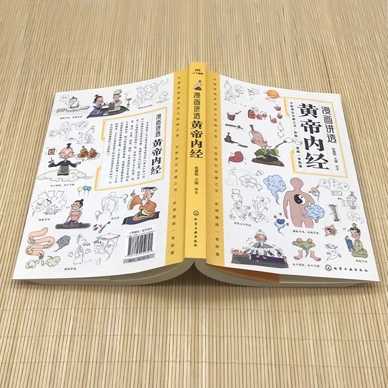 抖音同款】漫画讲透黄帝内经 漫画图解书籍 原文+白话解读黄帝内经四季养生法 二十四节气养生智慧 病理学中医基础理论养生书籍 - 图1