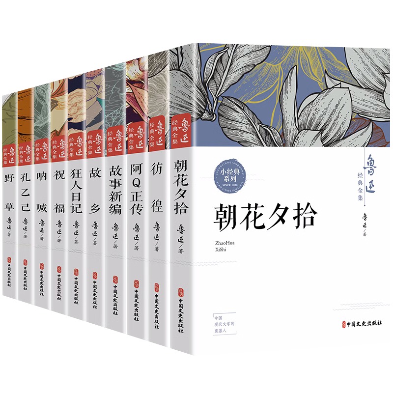 全套10册鲁迅全集狂人日记呐喊野草阿q正传狂人日记彷徨故乡朝花夕拾鲁迅原著正版杂文集初中小学生课外读本散文故事集当代文学-图3