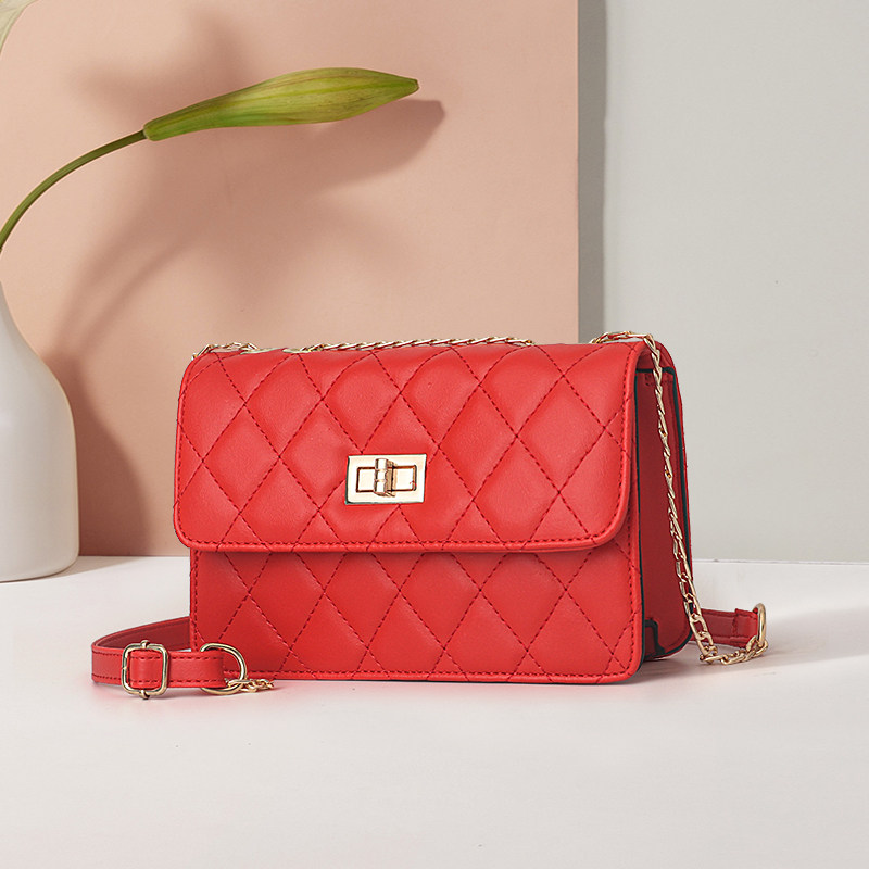 夏季2020新款潮百搭小香风斜挎小包 豹乾虎箱包女士包袋