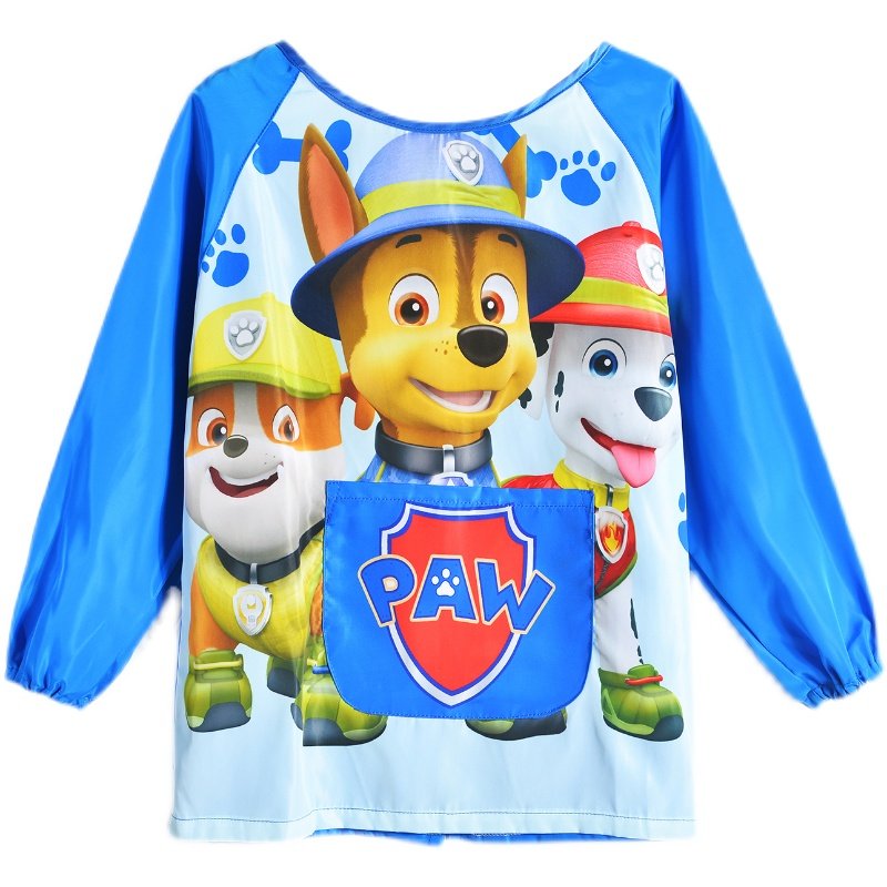 迪士尼儿童防水罩衣男女童长袖反穿衣小孩画画围裙宝宝吃饭围兜,淘宝优惠券,粉丝福利购,淘宝优惠卷