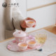 Yipin Qiantang ປີມ້າ ceramic tureen ຊຸດຊາ