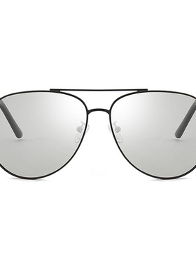 墨镜时尚风变色金属飞行员太阳镜