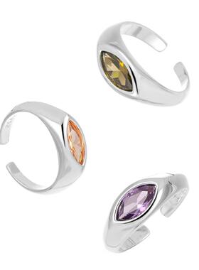 原创设计小众高级感开口戒指