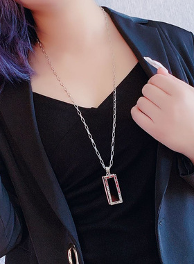 百搭小众长款时尚风装饰品毛衣链