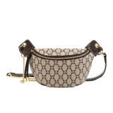 Летняя небольшая сумка, сумка через плечо, трендовая сумка на одно плечо, брендовая нагрудная сумка, поясная сумка, 2023, из натуральной кожи