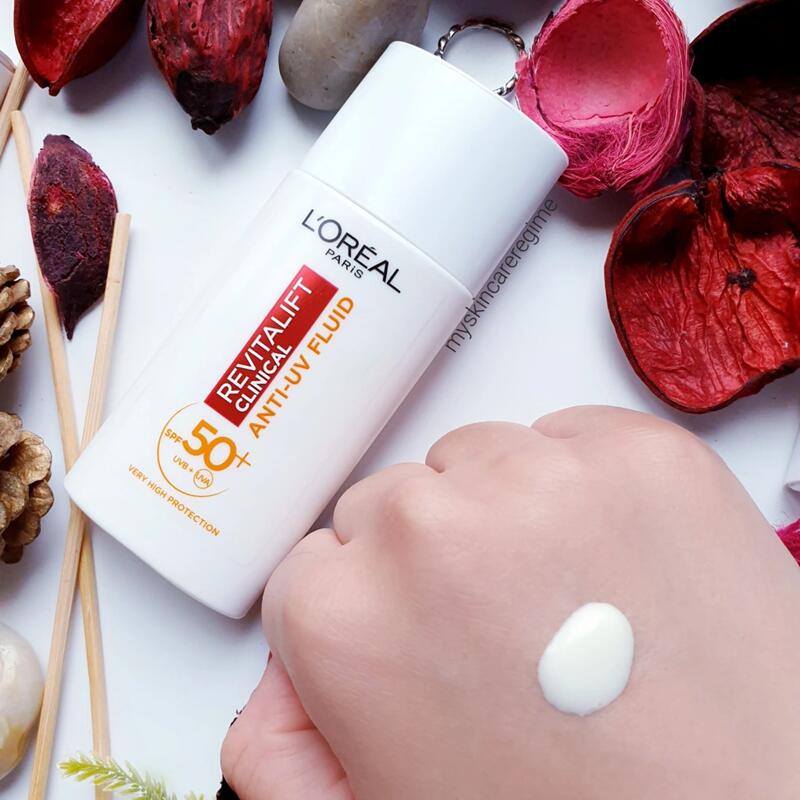 英版LOREAL欧莱雅复颜VC乳液清爽不油腻保湿抗氧化SPF50+UVA防护-图0