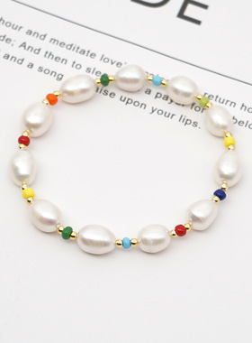 小众天然淡水ins欧美风真珍珠