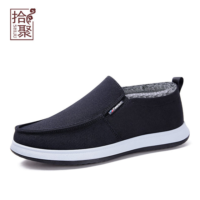 Shiju old Beijing cloth shoes men's shoes winter cotton shoes